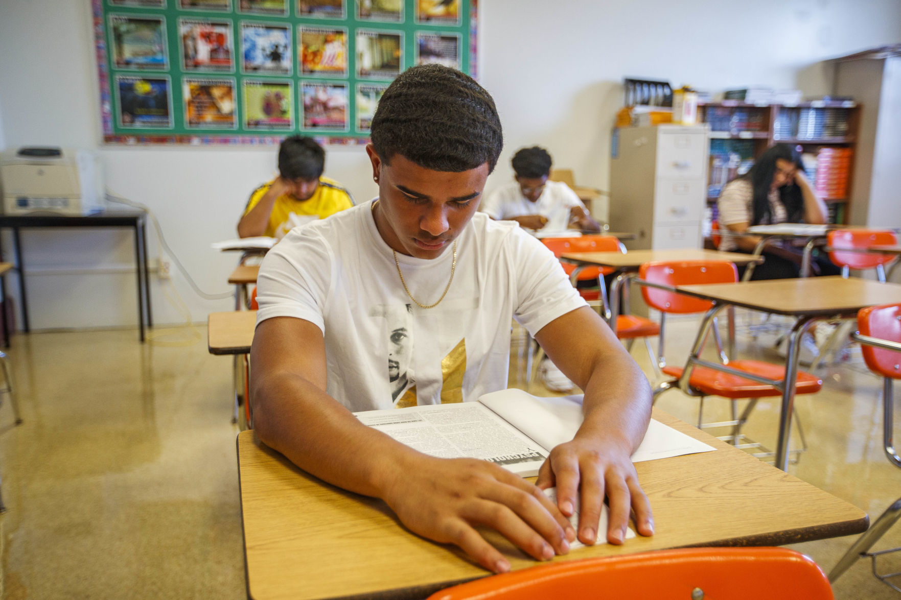 First day of school for Wildwood Middle and High school